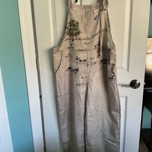 Women’s poly cotton blend jumpsuit